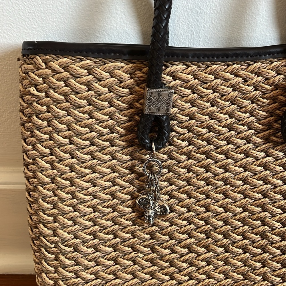 Vintage Ego Straw Purse - Picture 2 of 12